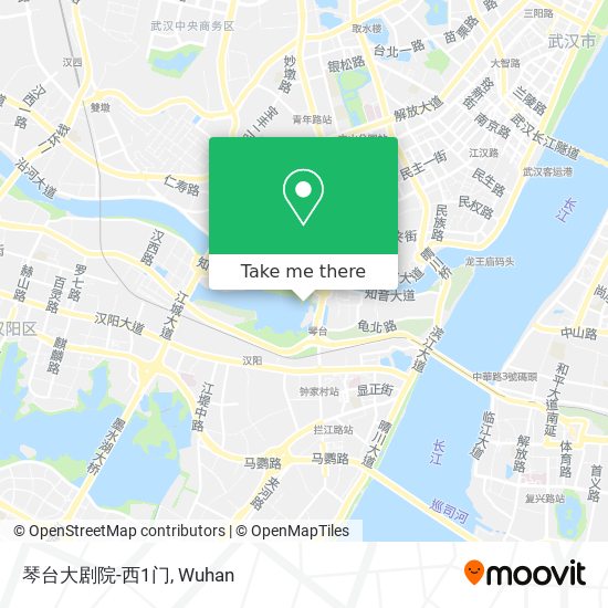 琴台大剧院-西1门 map