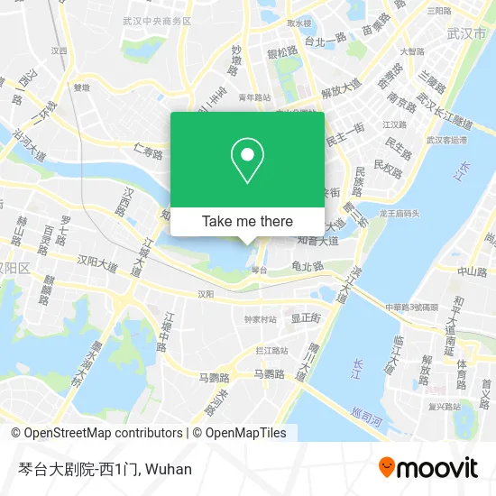 琴台大剧院-西1门 map