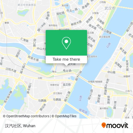汉汽社区 map