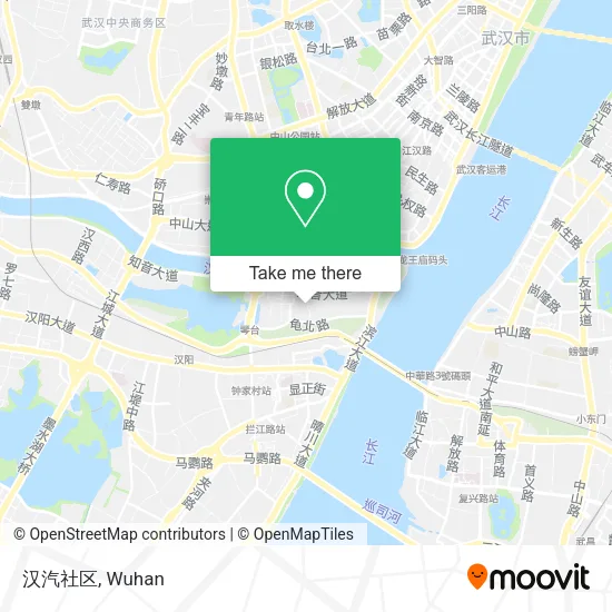 汉汽社区 map