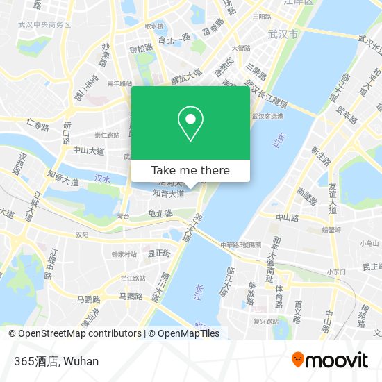 365酒店 map