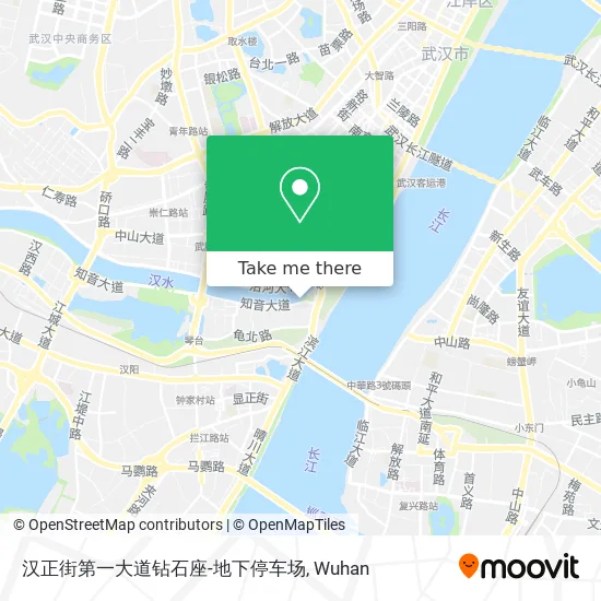 汉正街第一大道钻石座-地下停车场 map