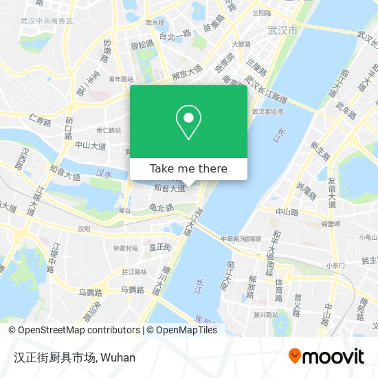汉正街厨具市场 map