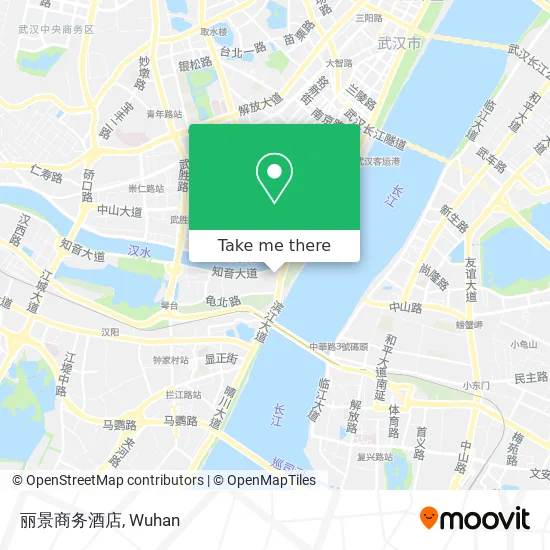 丽景商务酒店 map