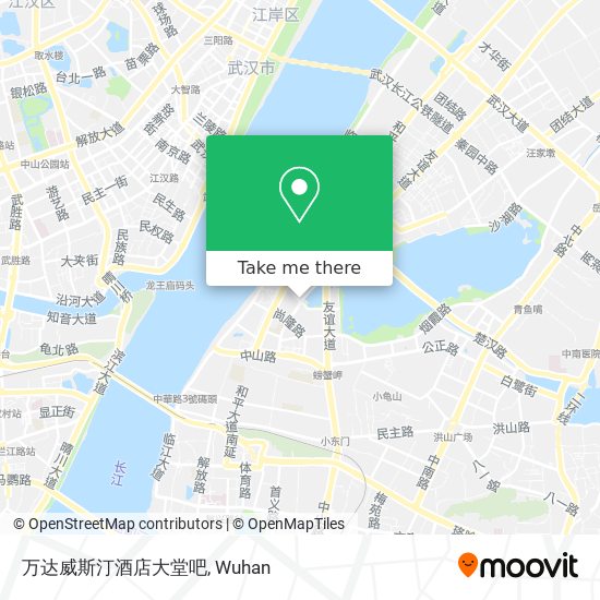 万达威斯汀酒店大堂吧 map