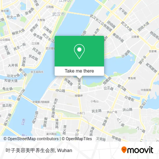 叶子美容美甲养生会所 map