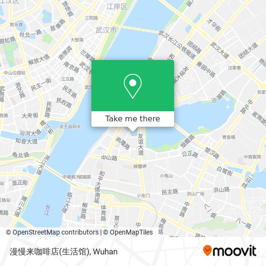 漫慢来咖啡店(生活馆) map