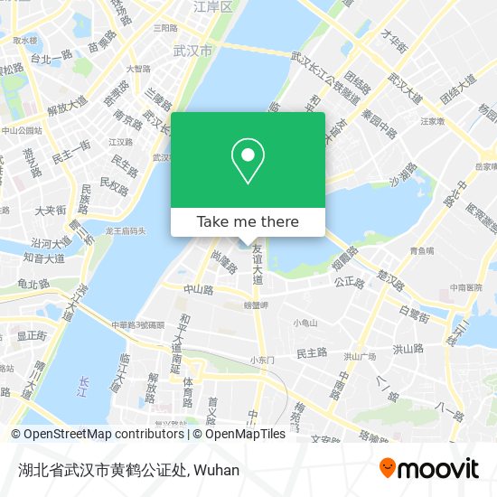 湖北省武汉市黄鹤公证处 map