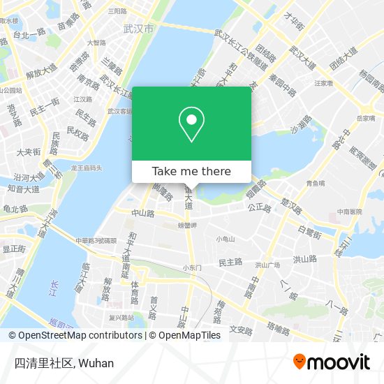 四清里社区 map