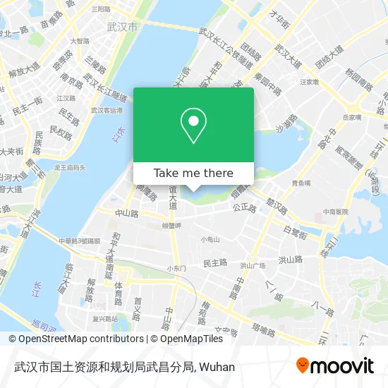 武汉市国土资源和规划局武昌分局 map