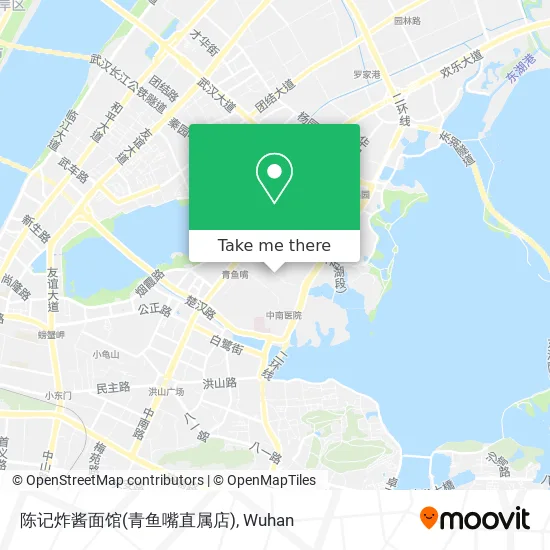 陈记炸酱面馆(青鱼嘴直属店) map