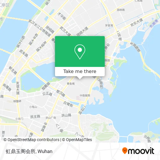 虹鼎玉阁会所 map