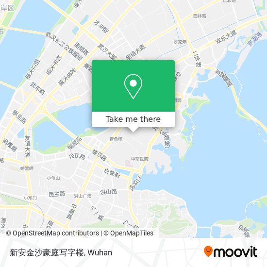 新安金沙豪庭写字楼 map