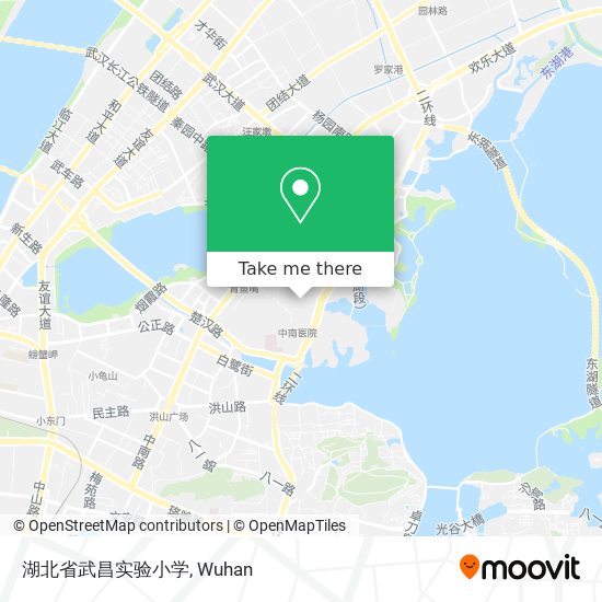 湖北省武昌实验小学 map