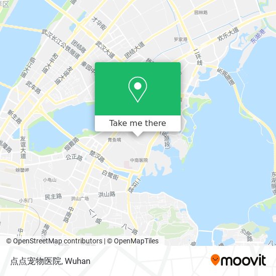 点点宠物医院 map