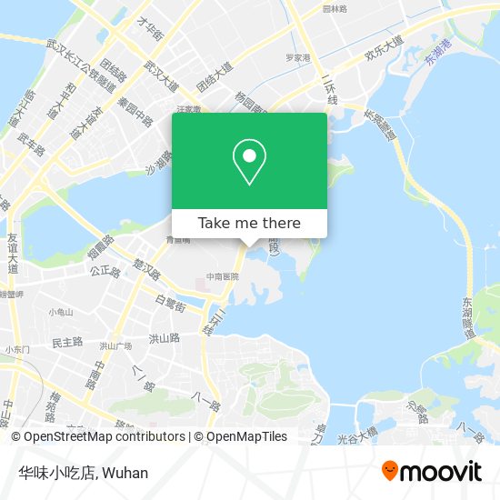 华味小吃店 map