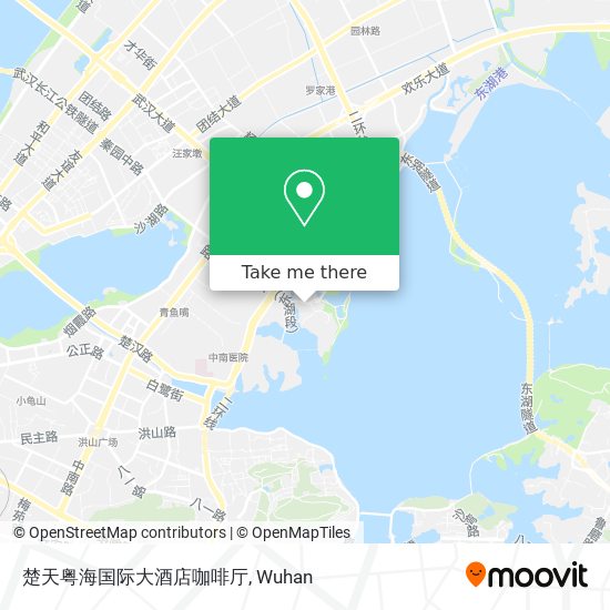 楚天粤海国际大酒店咖啡厅 map