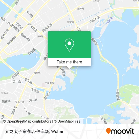 亢龙太子东湖店-停车场 map