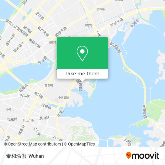 泰和瑜伽 map