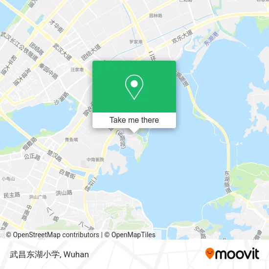 武昌东湖小学 map