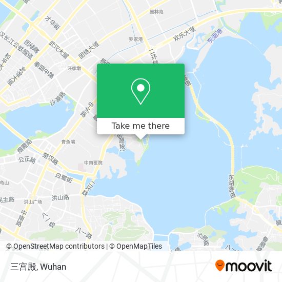 三宫殿 map