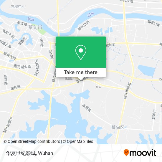 华夏世纪影城 map