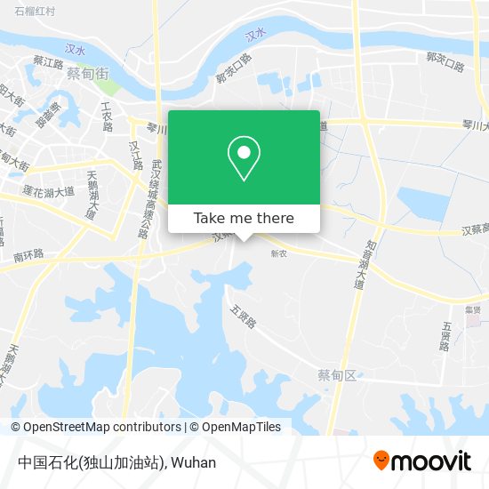 中国石化(独山加油站) map