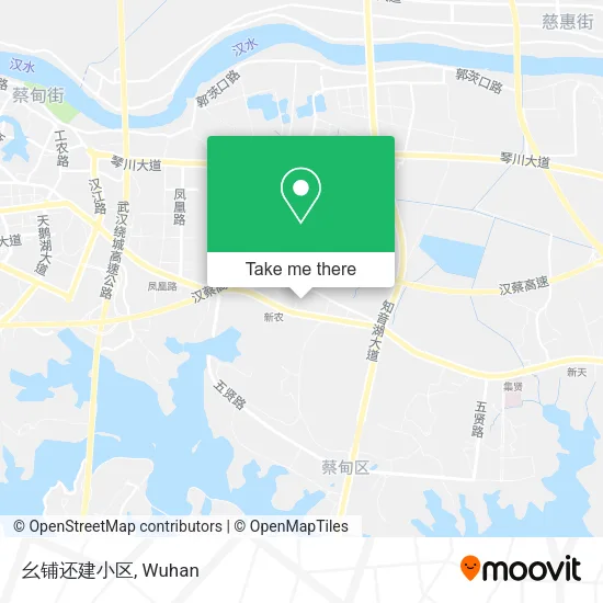 幺铺还建小区 map