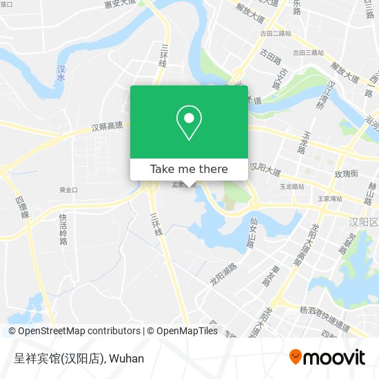 呈祥宾馆(汉阳店) map