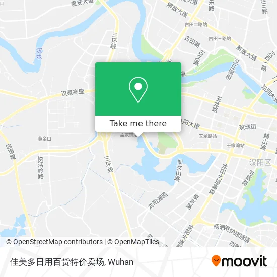 佳美多日用百货特价卖场 map