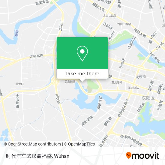 时代汽车武汉鑫福盛 map