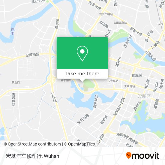 宏基汽车修理行 map