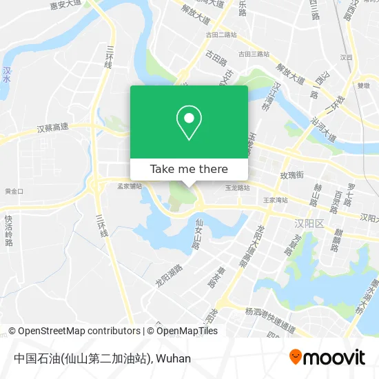 中国石油(仙山第二加油站) map