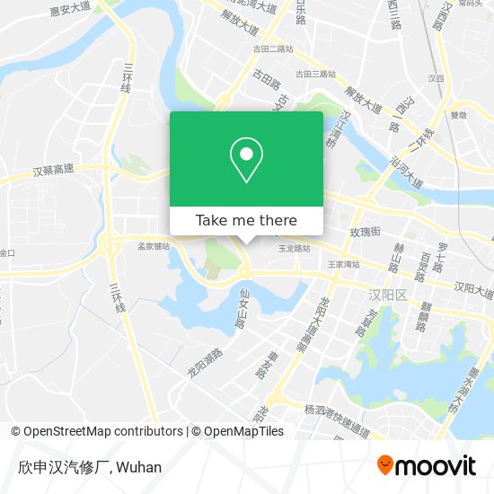 欣申汉汽修厂 map