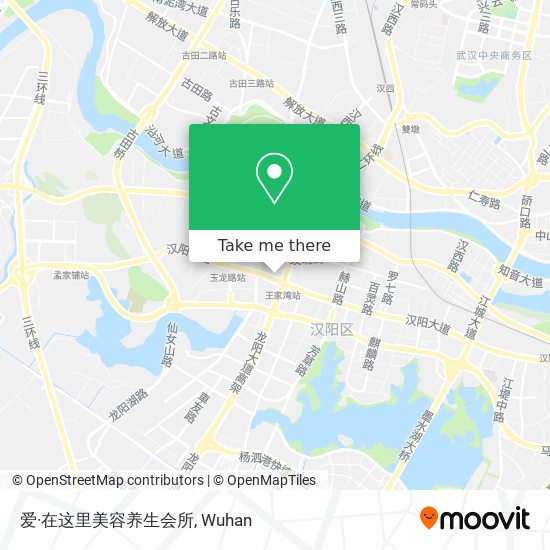 爱·在这里美容养生会所 map