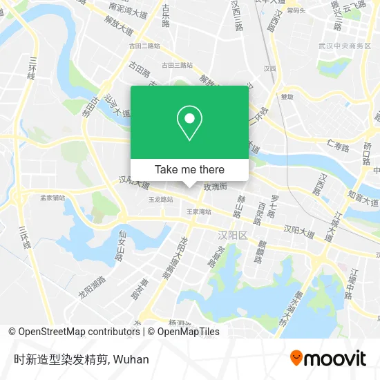 时新造型染发精剪 map