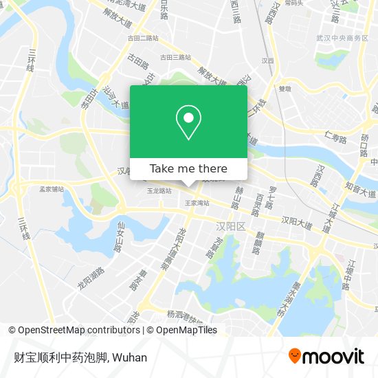 财宝顺利中药泡脚 map