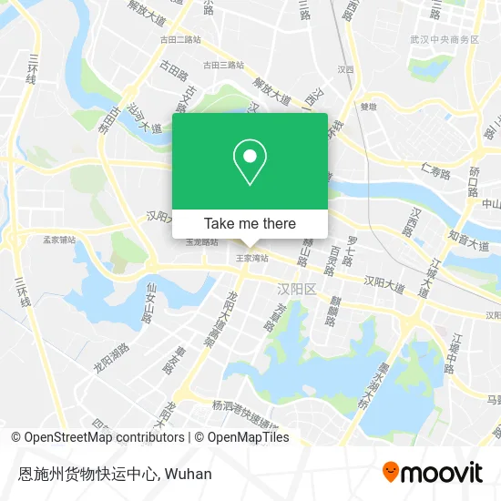 恩施州货物快运中心 map