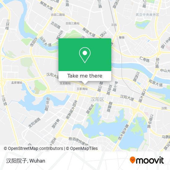 汉阳院子 map
