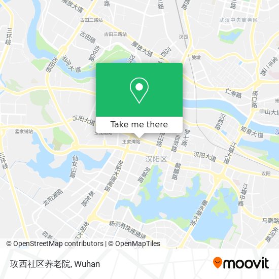 玫西社区养老院 map