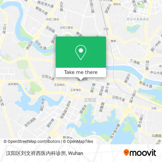 汉阳区刘文祥西医内科诊所 map