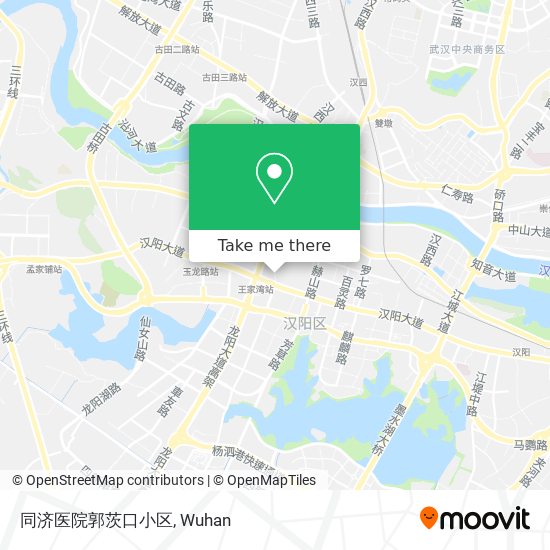 同济医院郭茨口小区 map
