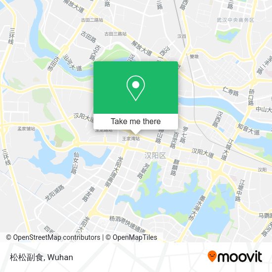 松松副食 map