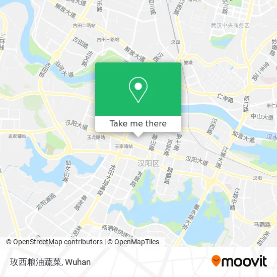 玫西粮油蔬菜 map