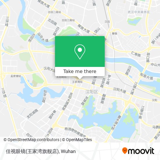 佳视眼镜(王家湾旗舰店) map
