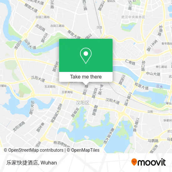 乐家快捷酒店 map
