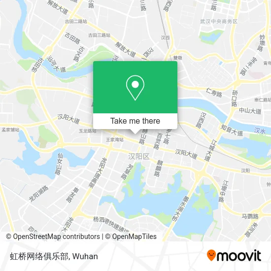 虹桥网络俱乐部 map