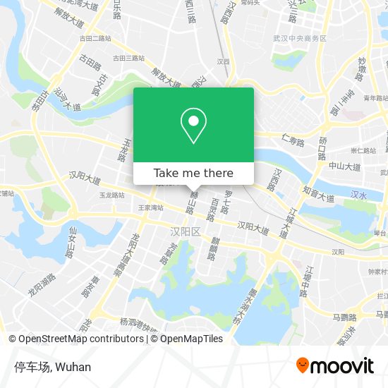 停车场 map