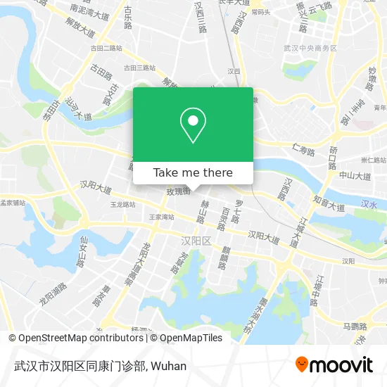 武汉市汉阳区同康门诊部 map