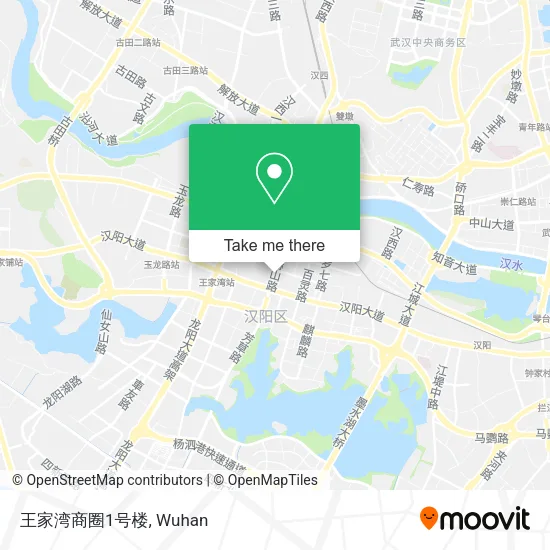王家湾商圈1号楼 map